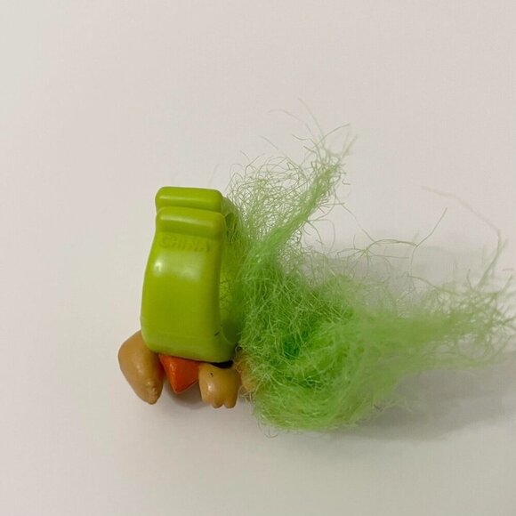 Vintage Troll Doll Halloween Masked Man Ring Troll Dolls Green - Picture 8 of 16